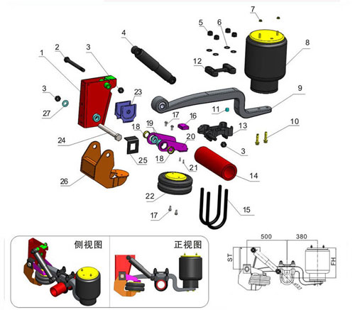 Air suspension  BP10TZBKS01