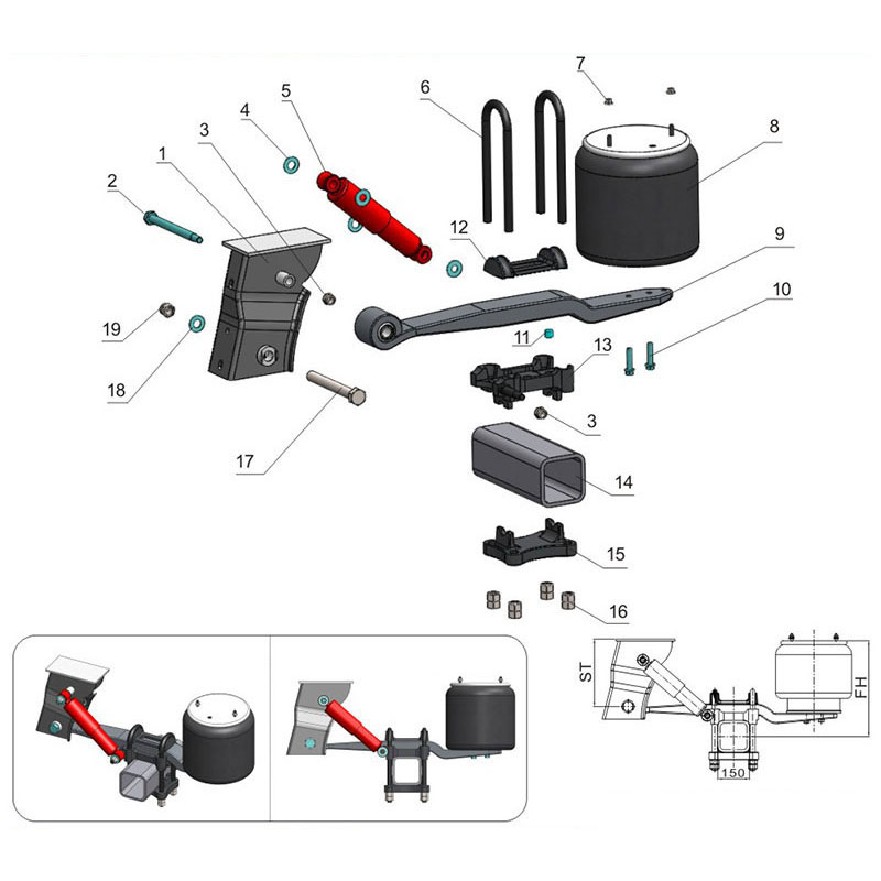 Air suspension  BP11ZBKS01-00