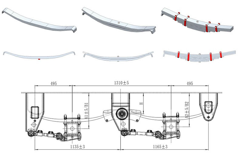 Mechanical Suspension American type