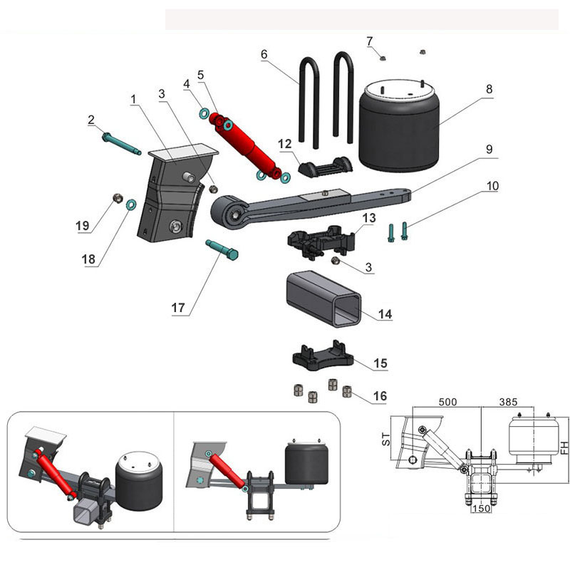 Air suspension BP13ZBKS02-00