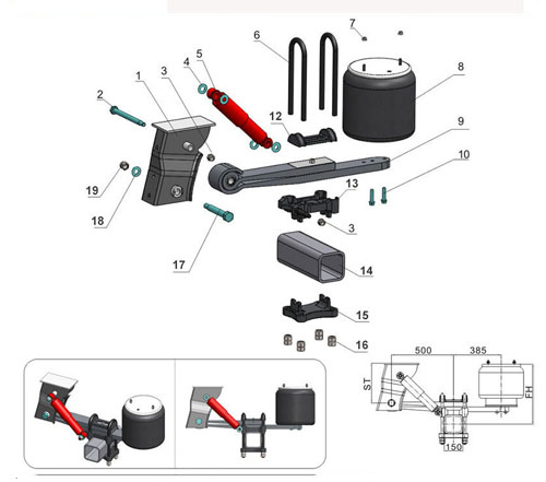 Air suspension BP13ZBKS02-00