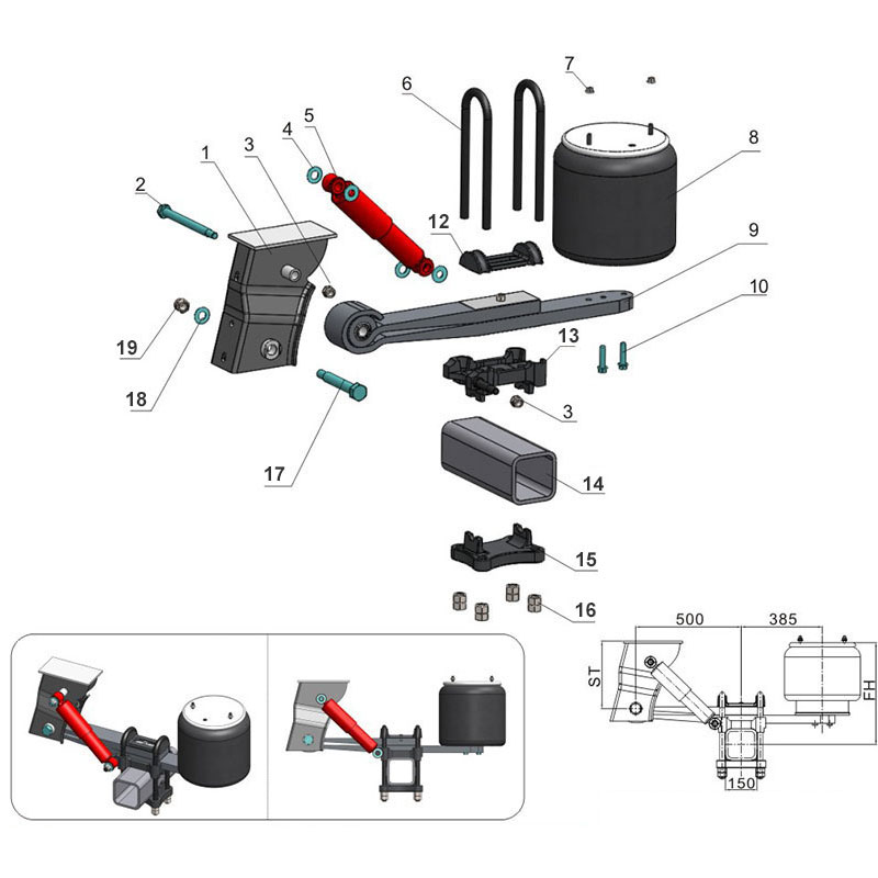 Air suspension  BP11ZBKS02-00