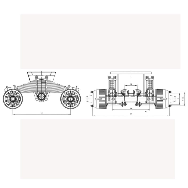 Mechanical Suspension Bogie