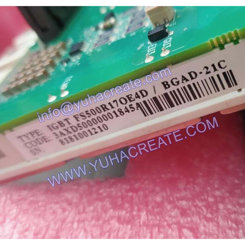 BGAD-12C, FS500R17OE4P, FS500R17OE4D,BGAD-21C, IGBT, Drive Board