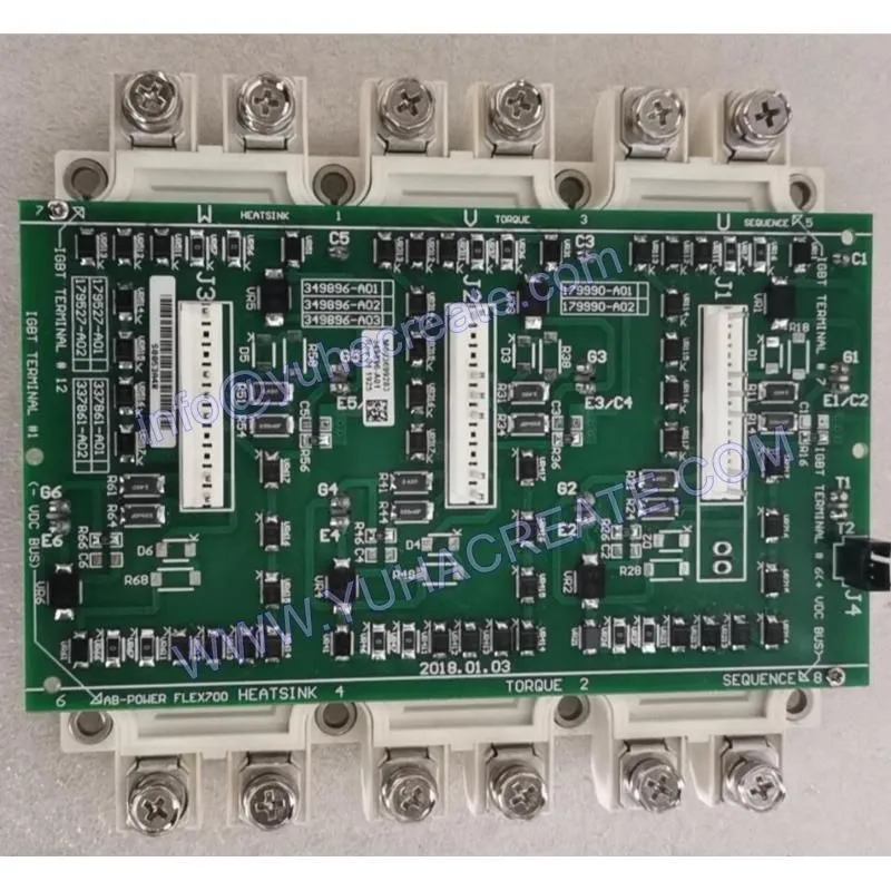 NEW AB PF700 349896-A01/A02 Display Board - 90-Day Warranty, 800x480 Resolution