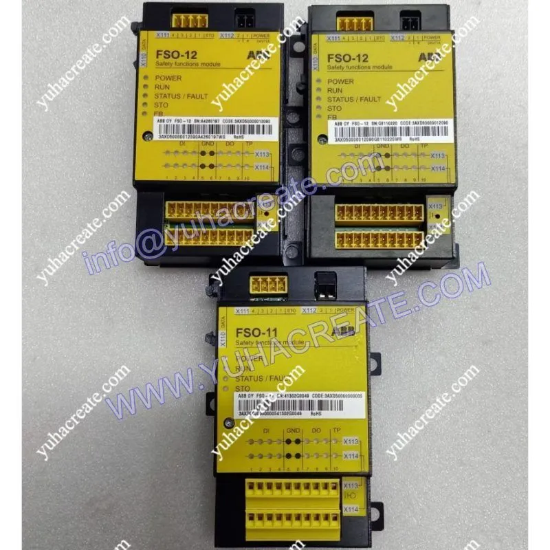 Fso40 FSO-11, FSO-12, 3AXD50000012090, 3AXD50000000005, Security, Expansion ...