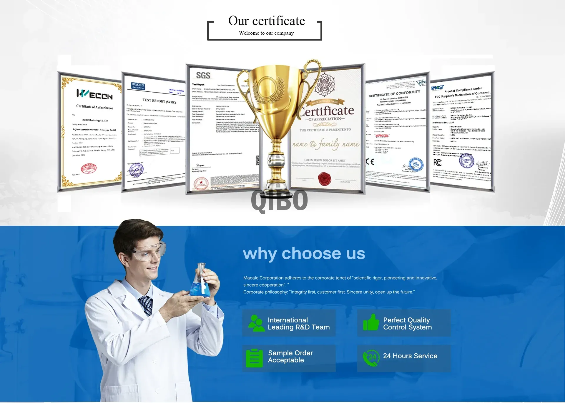 Qibo HDPE Plastic Raw Material