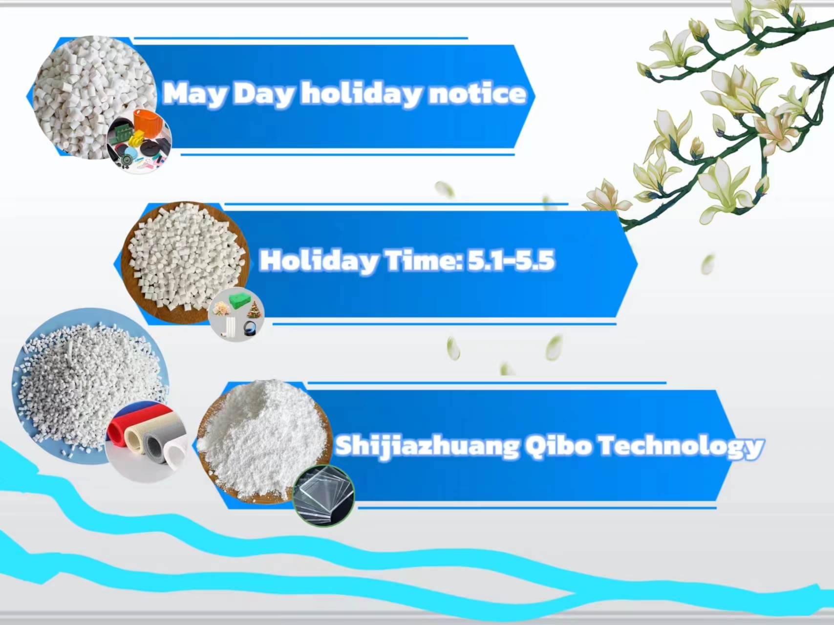 Notice of May Day International Labor Day holiday