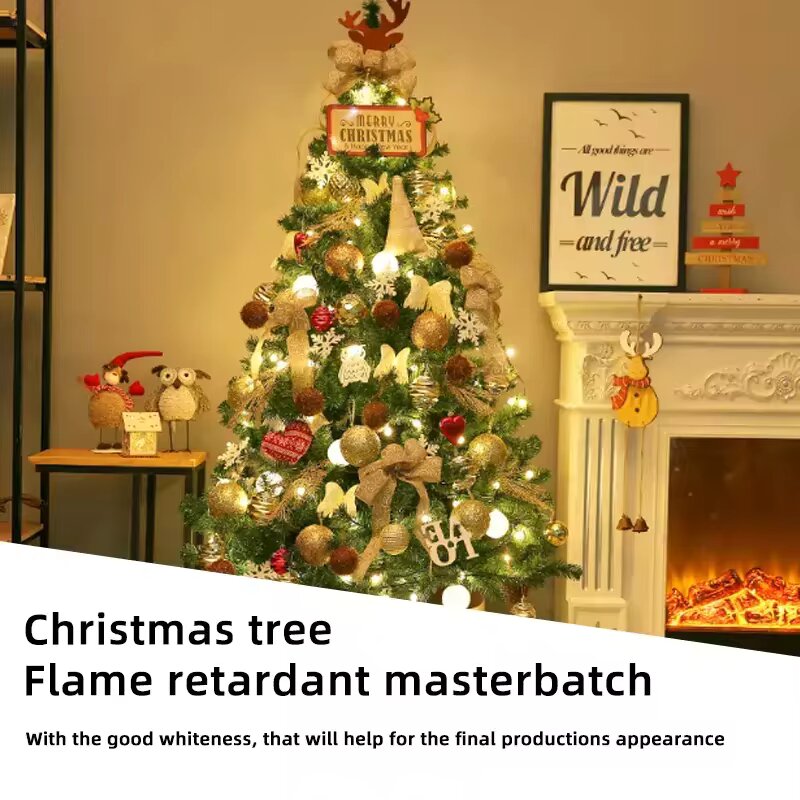 Christmas trees also need to be flame retardant and fire-resistant