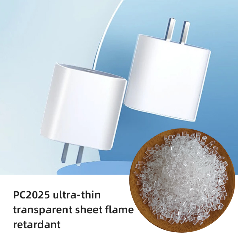 Transparent high light dispersion flame retardant master batch for PC sheets and lithium battery housings