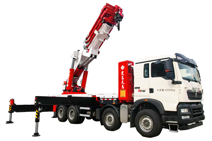 H3480 80-tons Truck crane