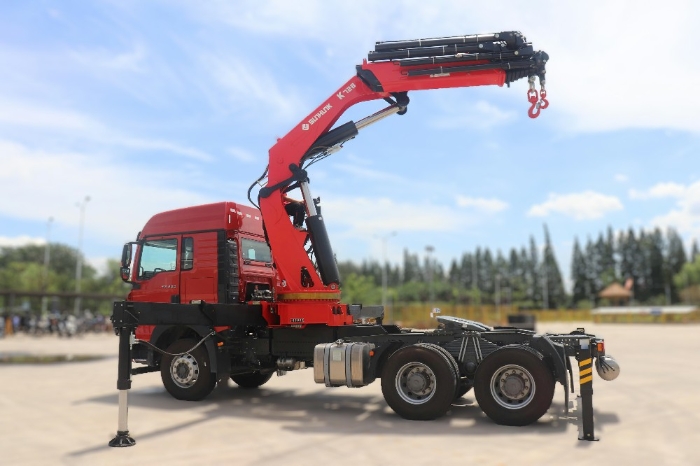 K728 Folding arm truck mounted crane