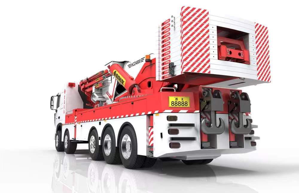 H4500 Articulated Boom Truck Crane