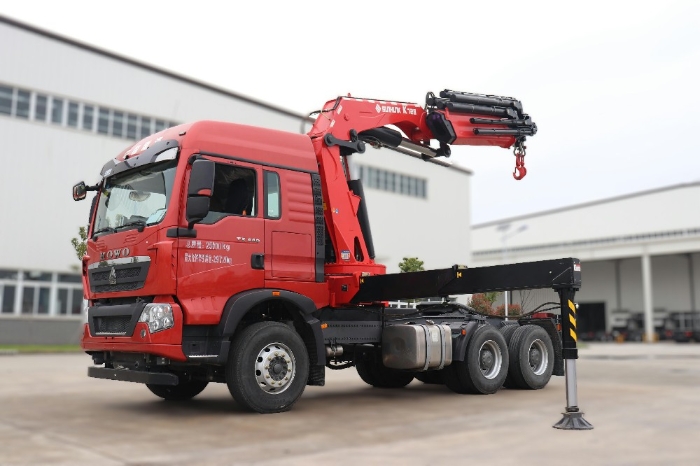 K728 Folding arm truck mounted crane