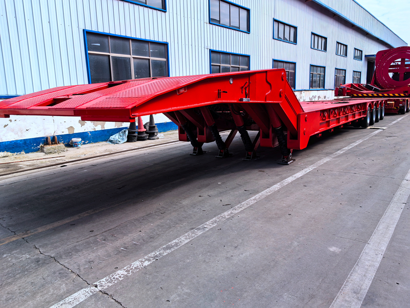 4 line 8 axis Hydraulic Modular Trailer