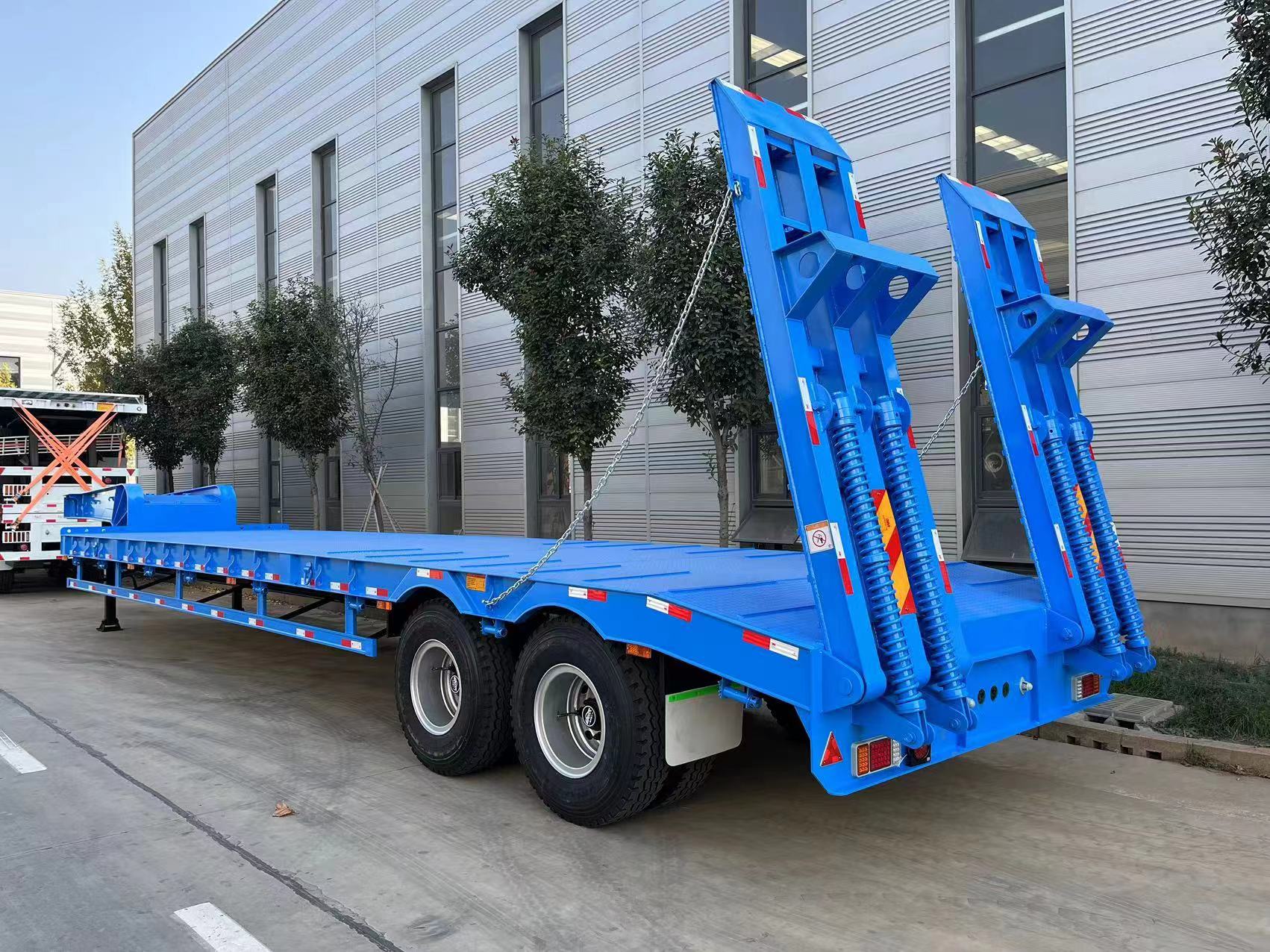 2-Axle Low Bed Trailer