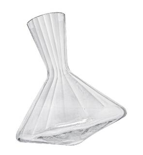 Transparent Rotatable Crystal Glass Red Wine Decanter