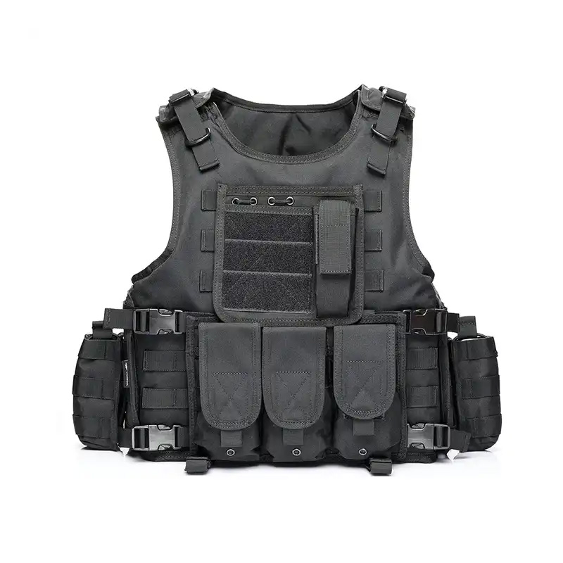 OEM NIJ IIIA Wholesale Bulletproof Vest Molle System Fit with Armor Plate