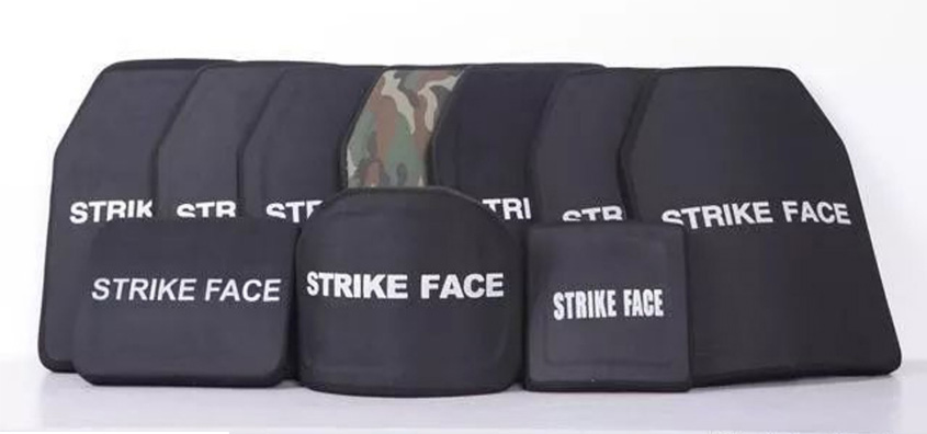 SiC+PE Ballistic Plate Personal Defense Wear ISO 9001