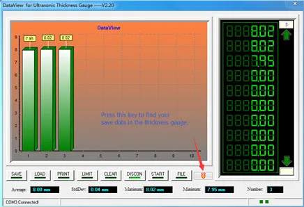 ATG140 UT Thickness Gauge