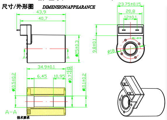 Gas wall mounted furnace coil