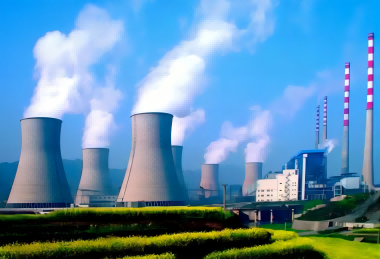Activated carbon is used in power plants