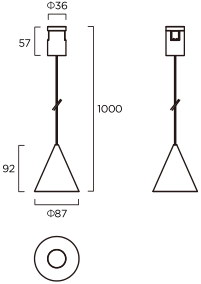 Conatus Led 15°/24°/36°/60° Bridgelux 2700K/3000K/4000K/5000K/2700K-6500K Ra95 IP20