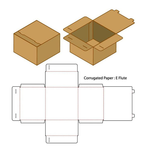 Customized Printing Corrugated Mailer Shipping Box Pet Food Subscription Box