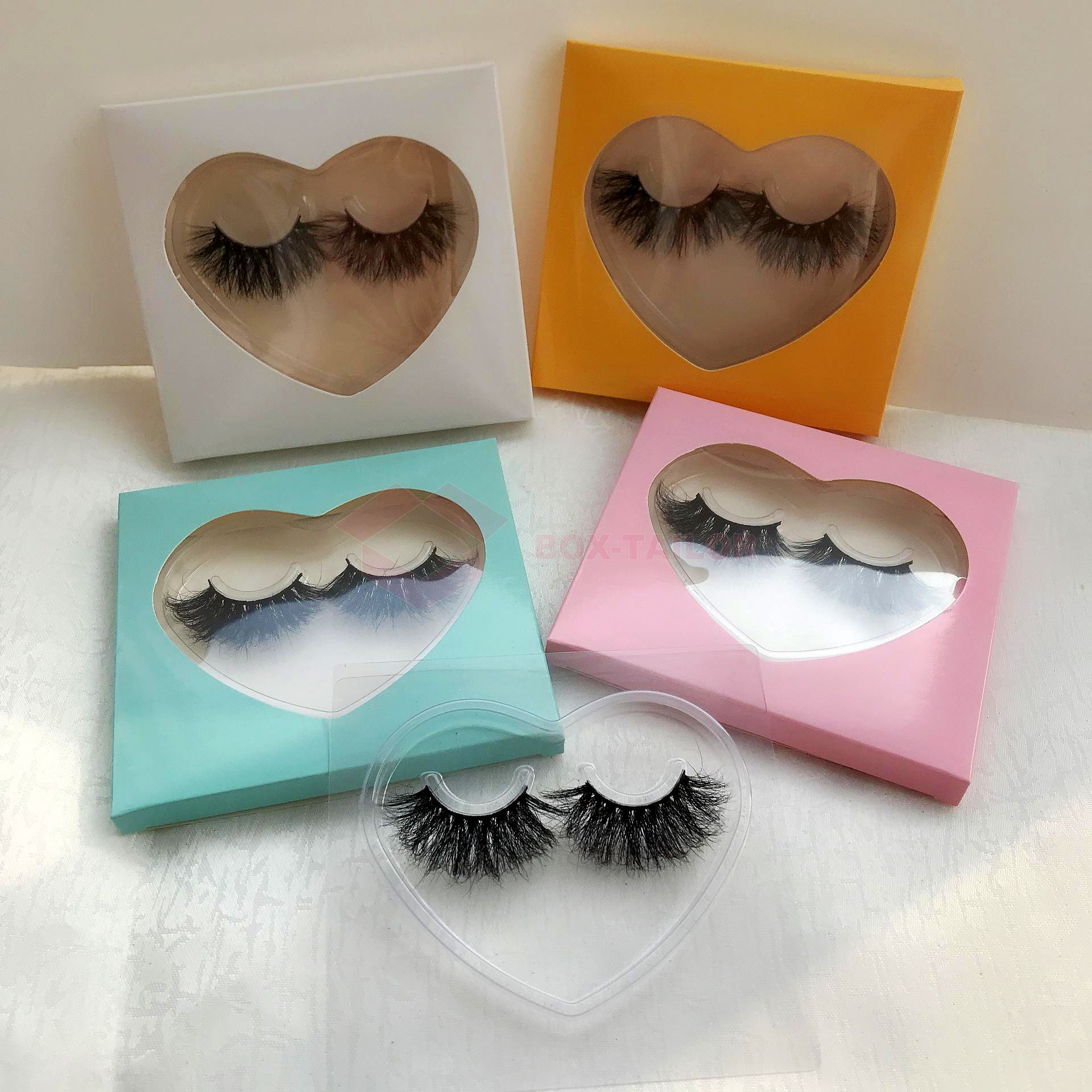 Custom Design False Eyelash Packaging Boxes