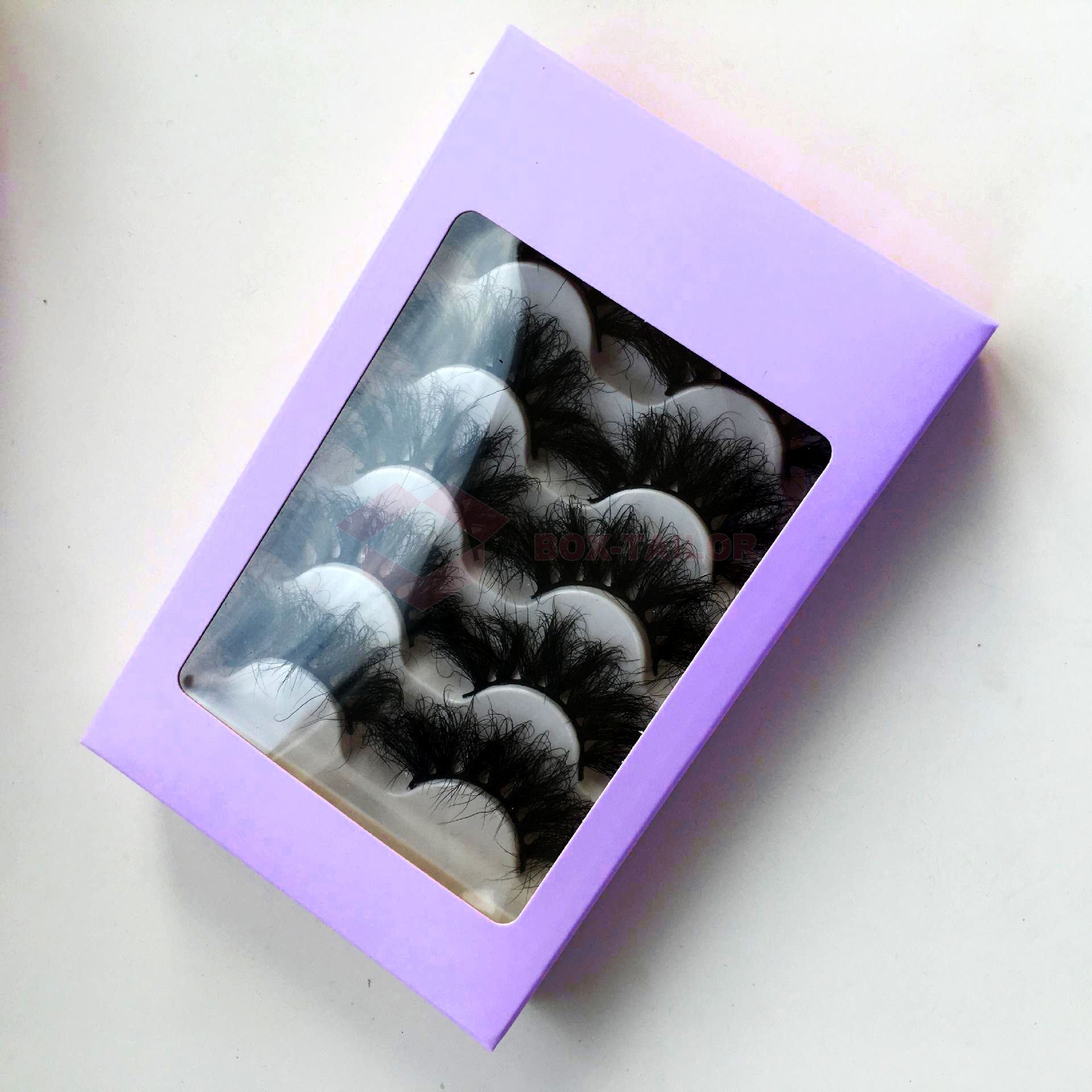 Custom Design False Eyelash Packaging Boxes