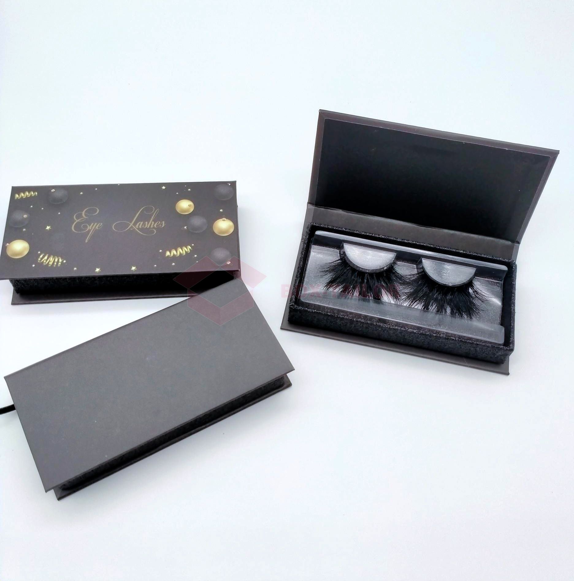 Custom Design False Eyelash Packaging Boxes