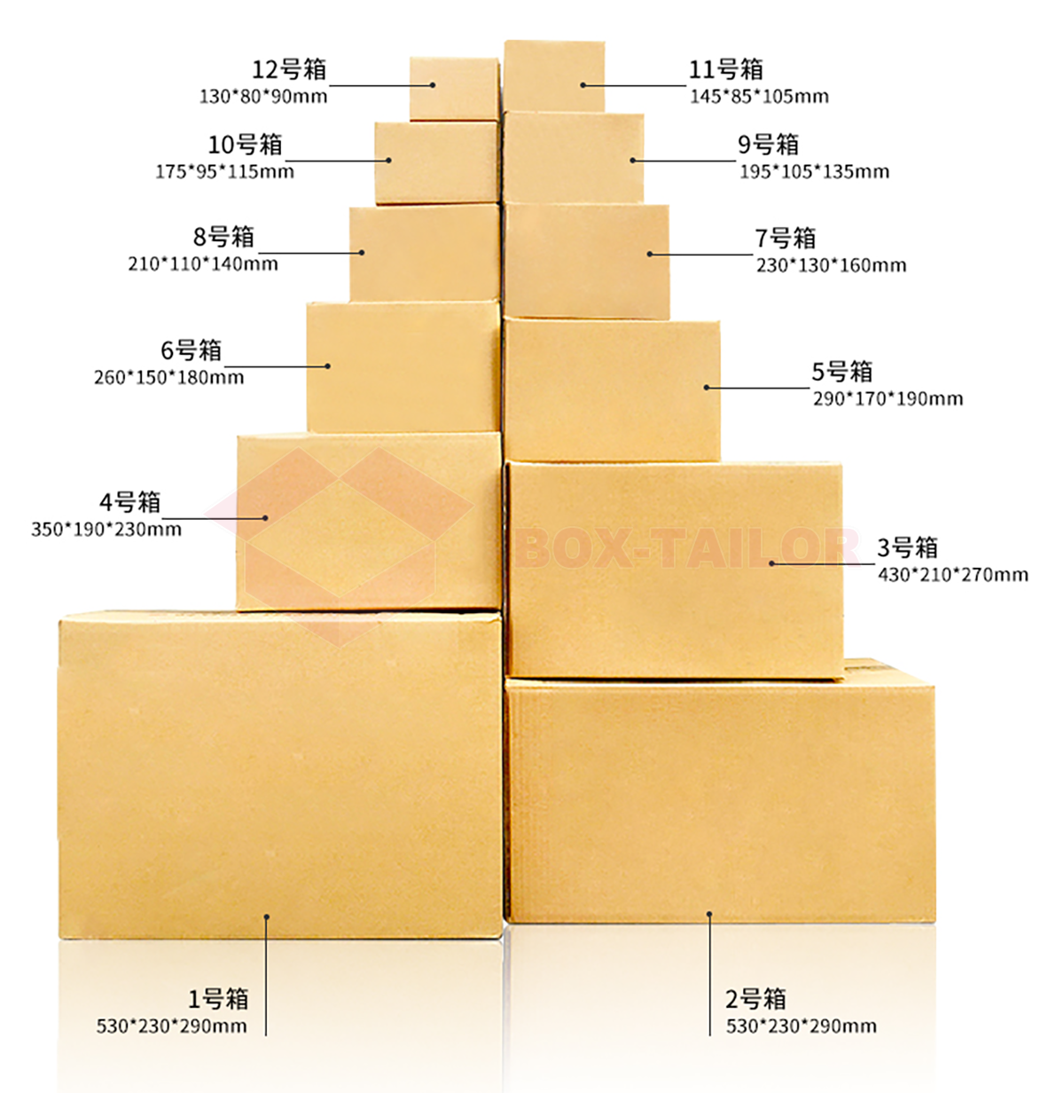 Customized Printing Corrugated Mailer Shipping Box