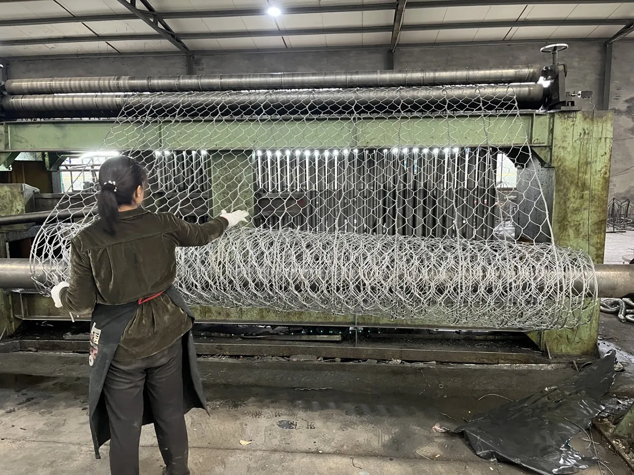Netting Centres Process Rockfall Protection Netting Manufactory From China