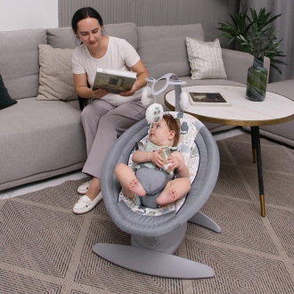 3 in 1 Electric & Bluetooth Connected Baby Rocker TY666A