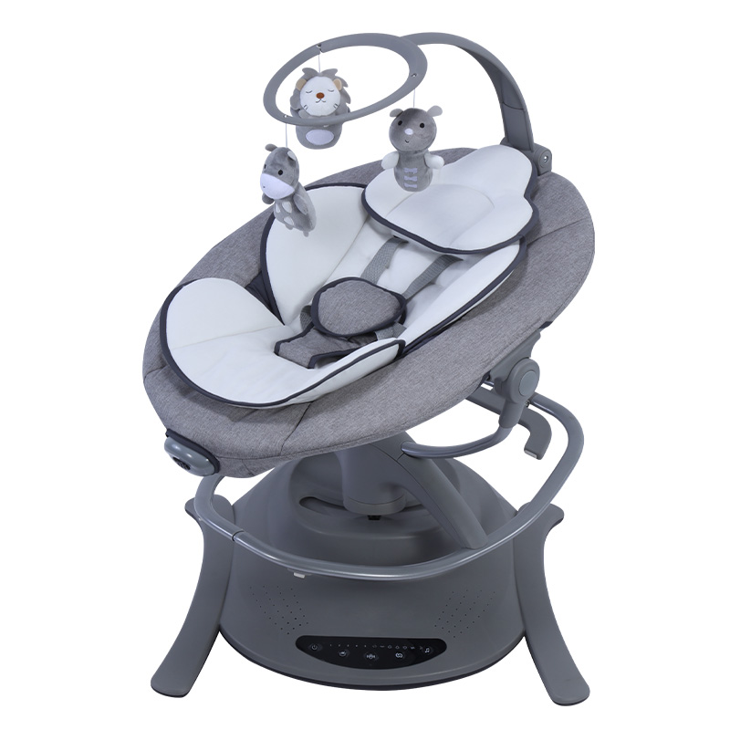 6 in 1 Patented 360°Rotation & Easy Assemble Infant Rocker Music Device ...