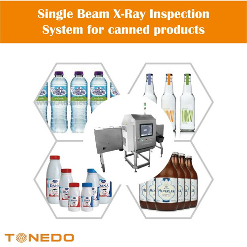 Single Beam X-Ray Inspection System for Canned Products