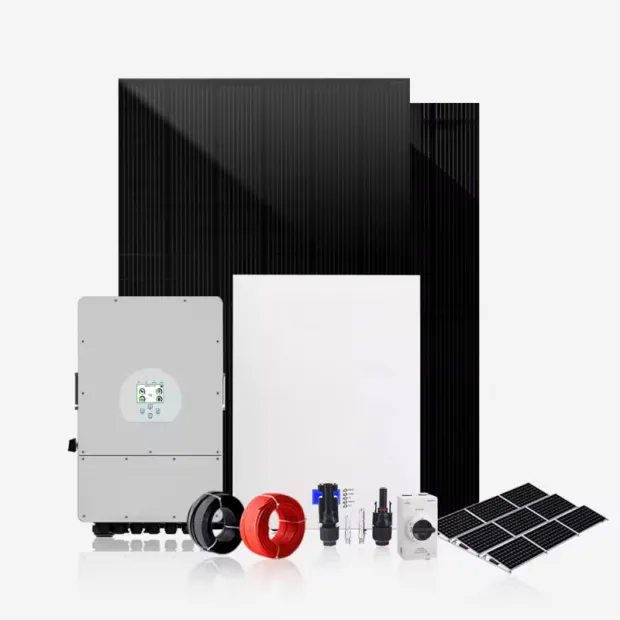 Home Hybrid Solar Power System 10,20,30,40, 50KW | Gecona Solar