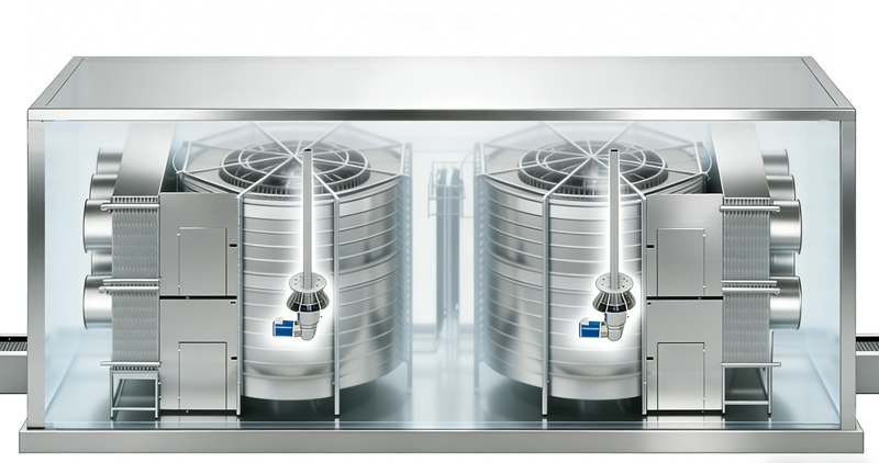 Ring Freezer Spiral Freezer - Quick Freeze to -18℃ Freezing Temp