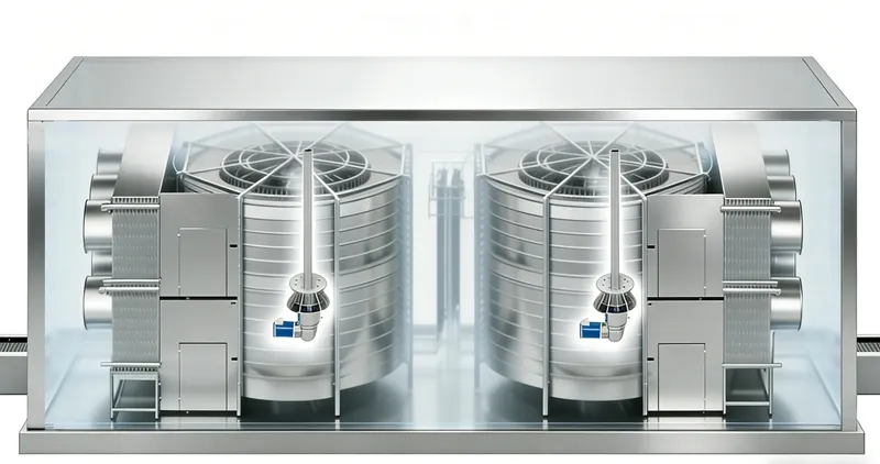 Rotating Freezer Spiral Freezer - Quick Freeze to -18℃ Freezing Temp