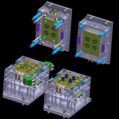 Double Color Injection Molding Two Color Injection Molding, Two Colour Injection Moulding