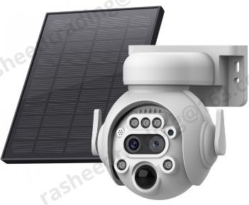 Mini Size Dual Lens PTZ Solar Camera 6mp 4G Version