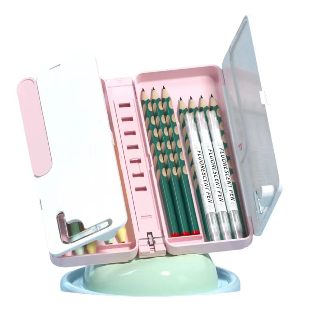 RTS Multi-Function Cartoon Pencil Case & Bookshelf - Custom Logo School ...