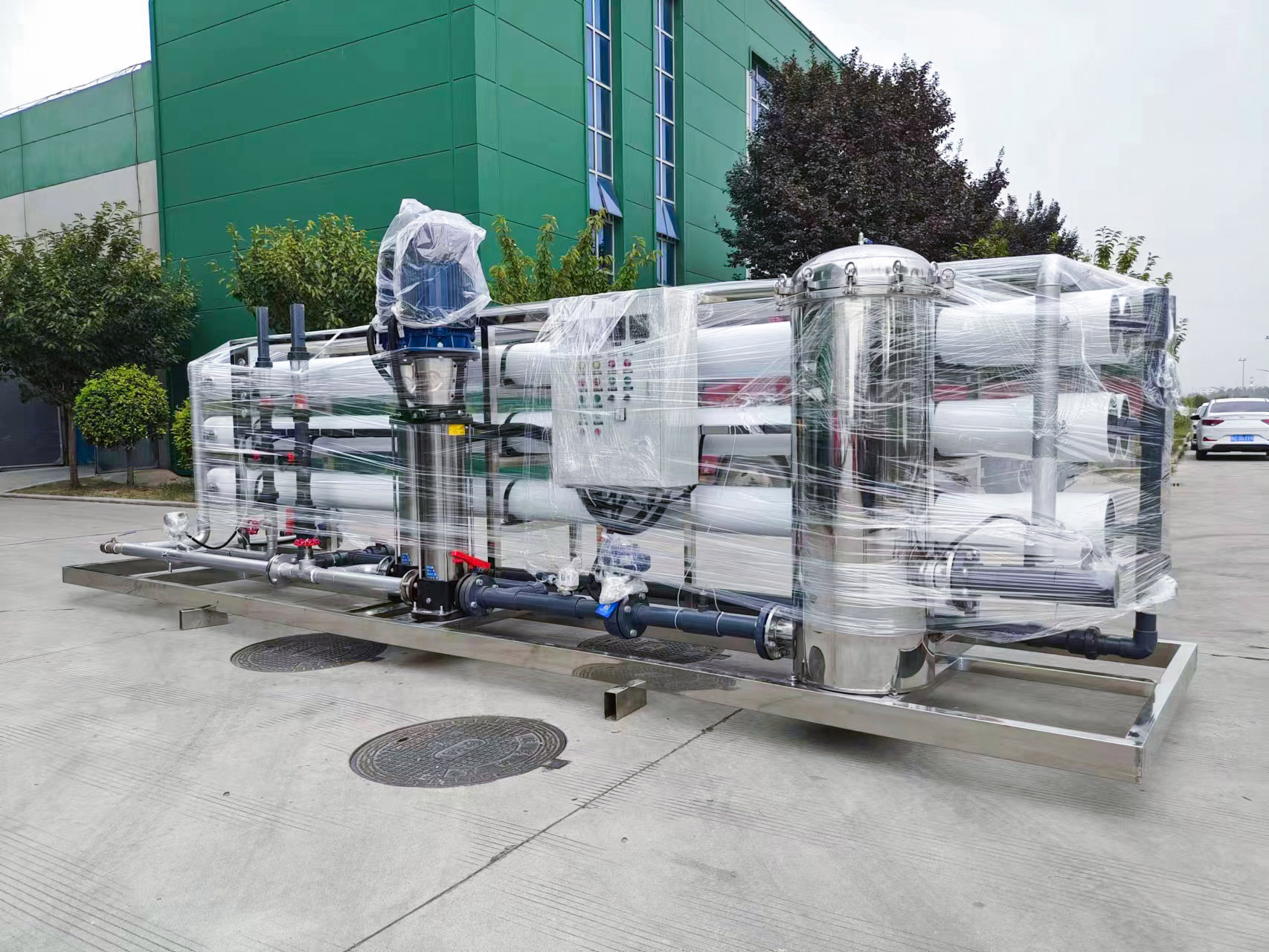 Water treatment equipment using reverse osmosis purification is more ideal