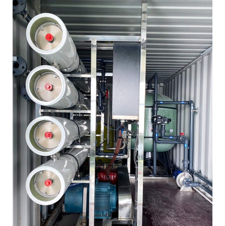 Swro Container Box RO Seawater Desalination Machine Salt Water Desalination Plant