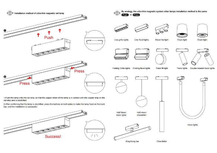 New product release!Intelligent control magnetic LED track light