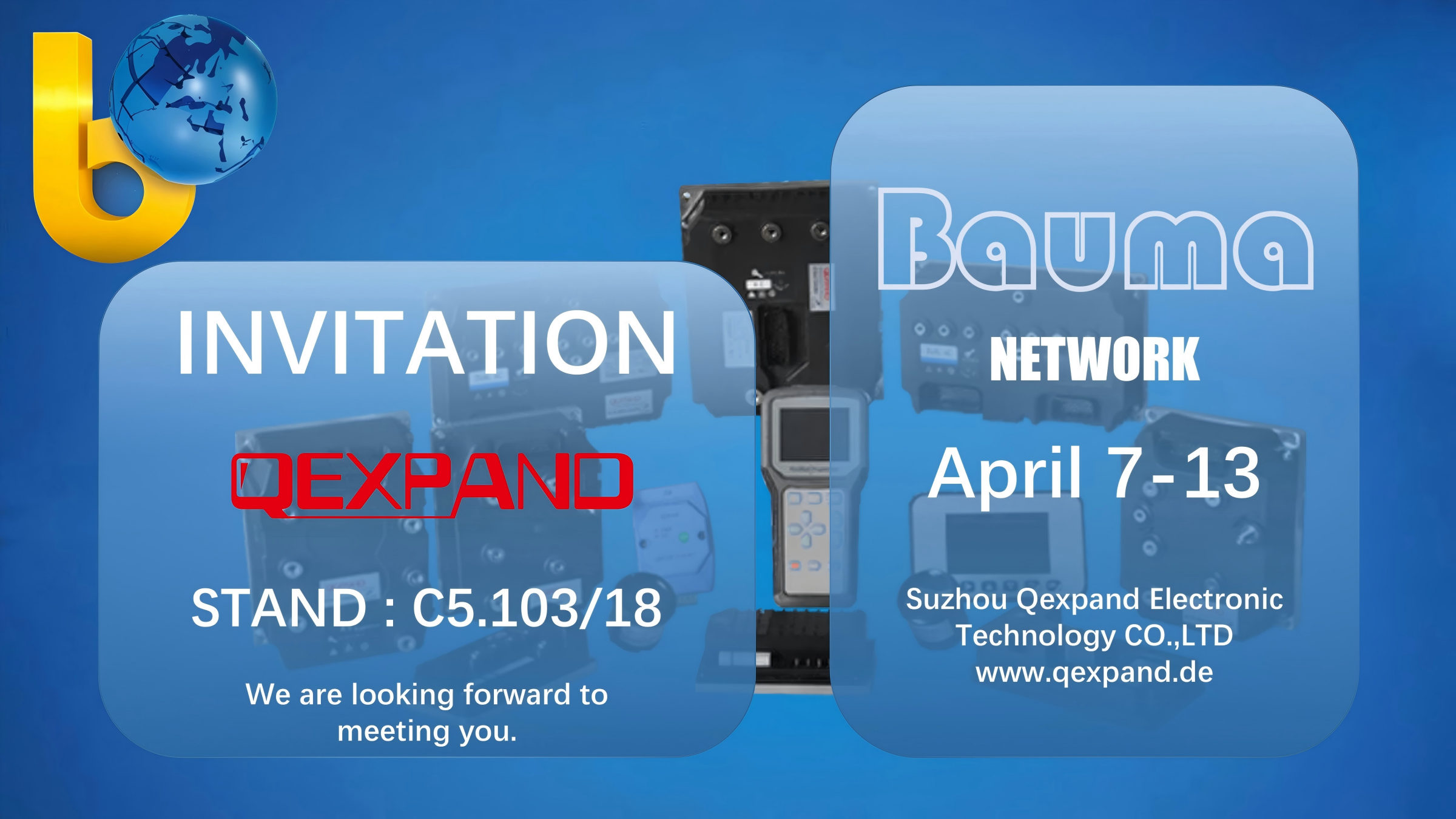 Invitation letter | we invite you to Bauma 2025