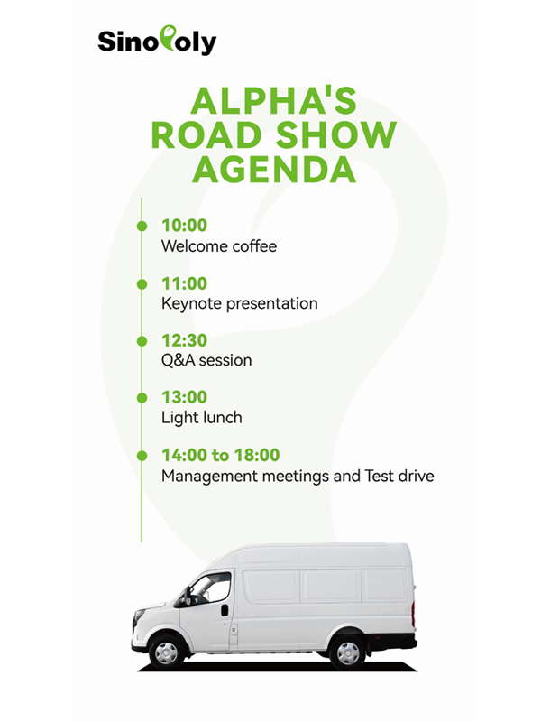 Join the Green Movement at Alpha Auto's Milan Road Show