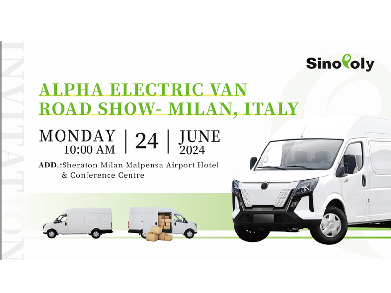 Join the Green Movement at Alpha Auto's Milan Road Show