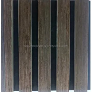 Wooden Slats Polyester Fiber Decorative Panel – Polyester Acoustic Panels  Manufacturer