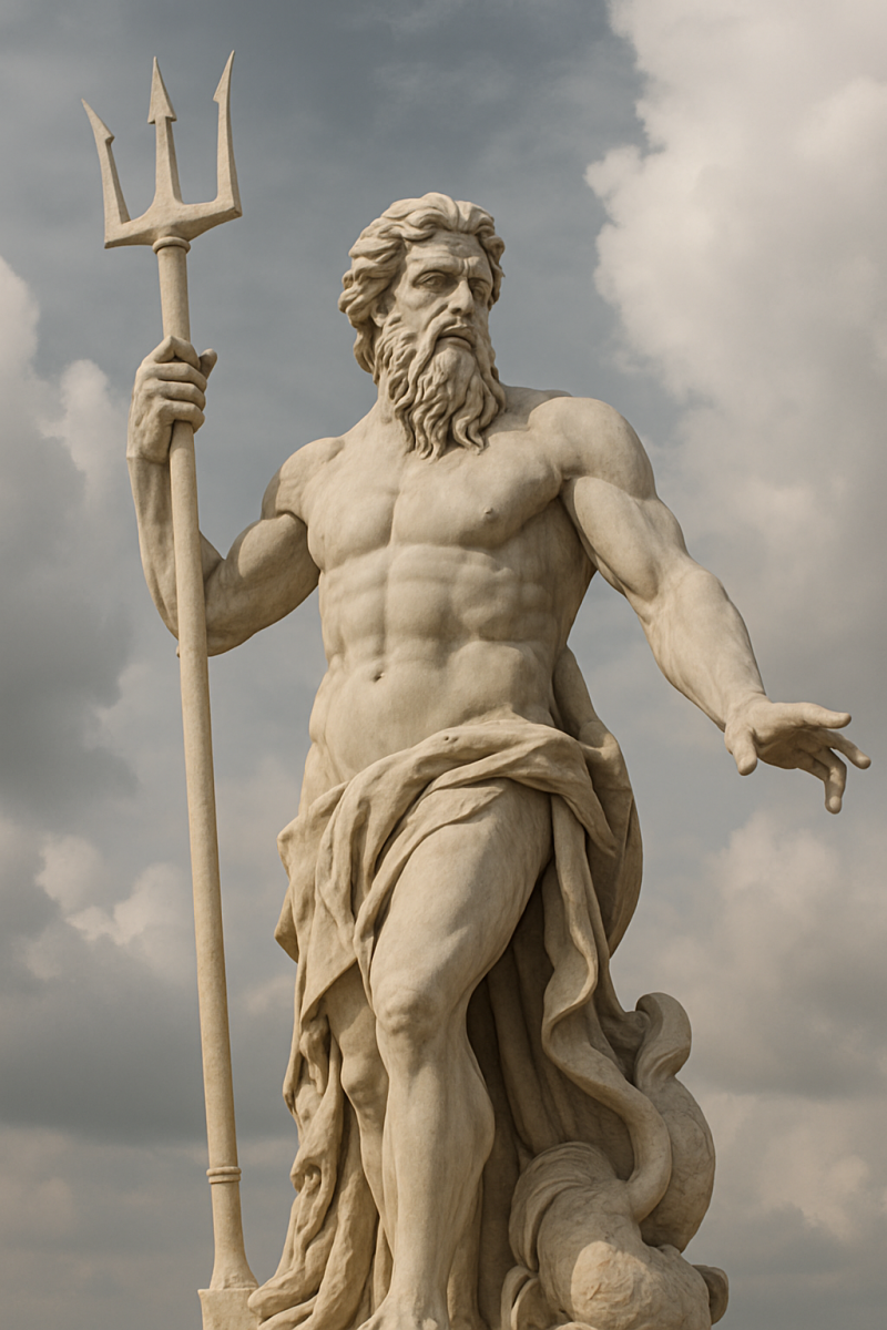 Poseidon, the Sea Deity in Sculpture: Legends, Symbolism, and Artistic Marvels